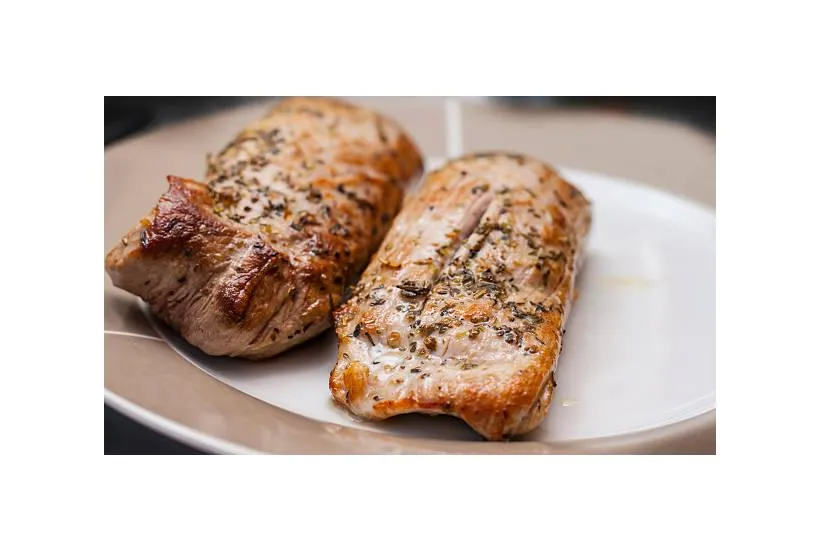 Healthy Recipe: Marinated Pork Tenderloin with Grilled Vegetables